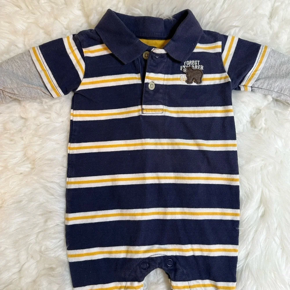 Osh kosh baby boy 3 months outfit romper
